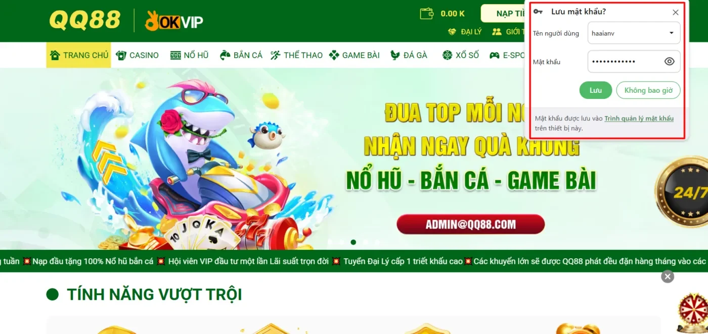 Ưu điểm khi đăng ký qq88